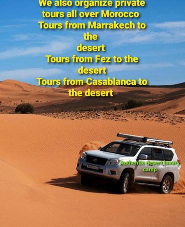 Authentic Desert Luxury Camp Merzouga Dış mekan fotoğraf